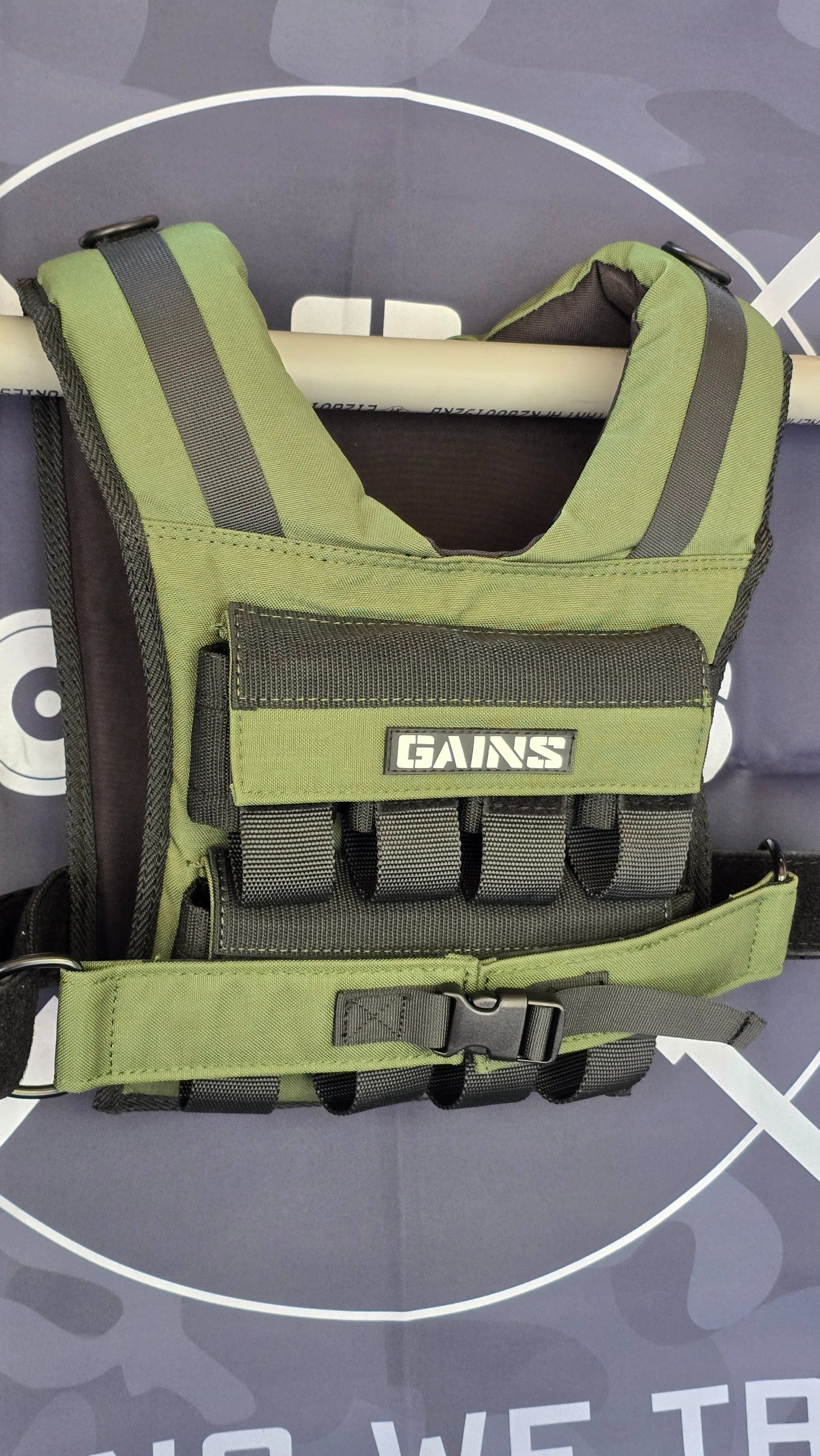 GAINS Weighted Vest (Rucking vest) | Gains Fitness display picture 1