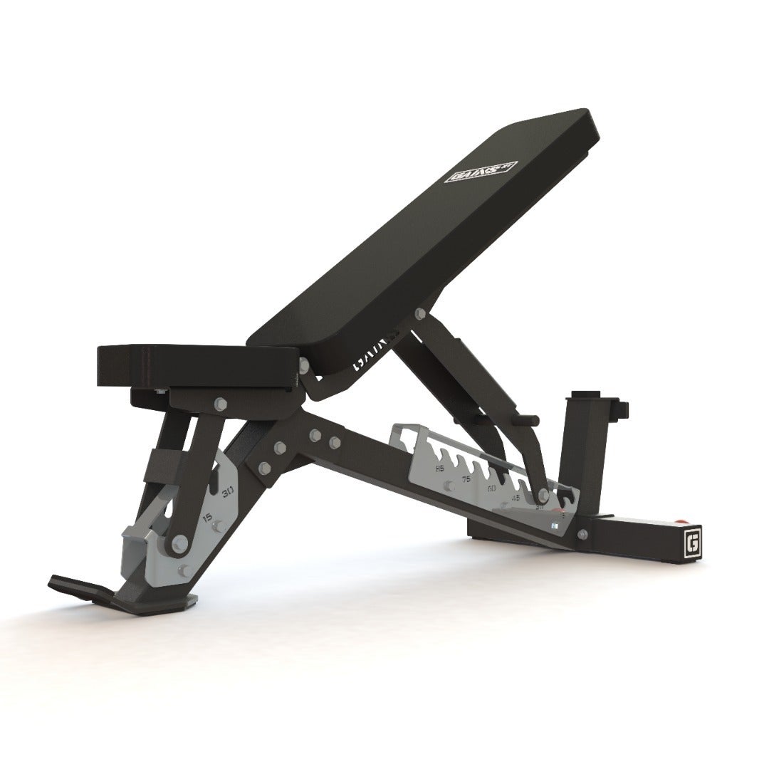 GAINS AB 1000H Heavy Duty Adjustable Weight Bench Gains Fitness